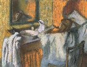 Edgar Degas Woman at her toilette France oil painting reproduction